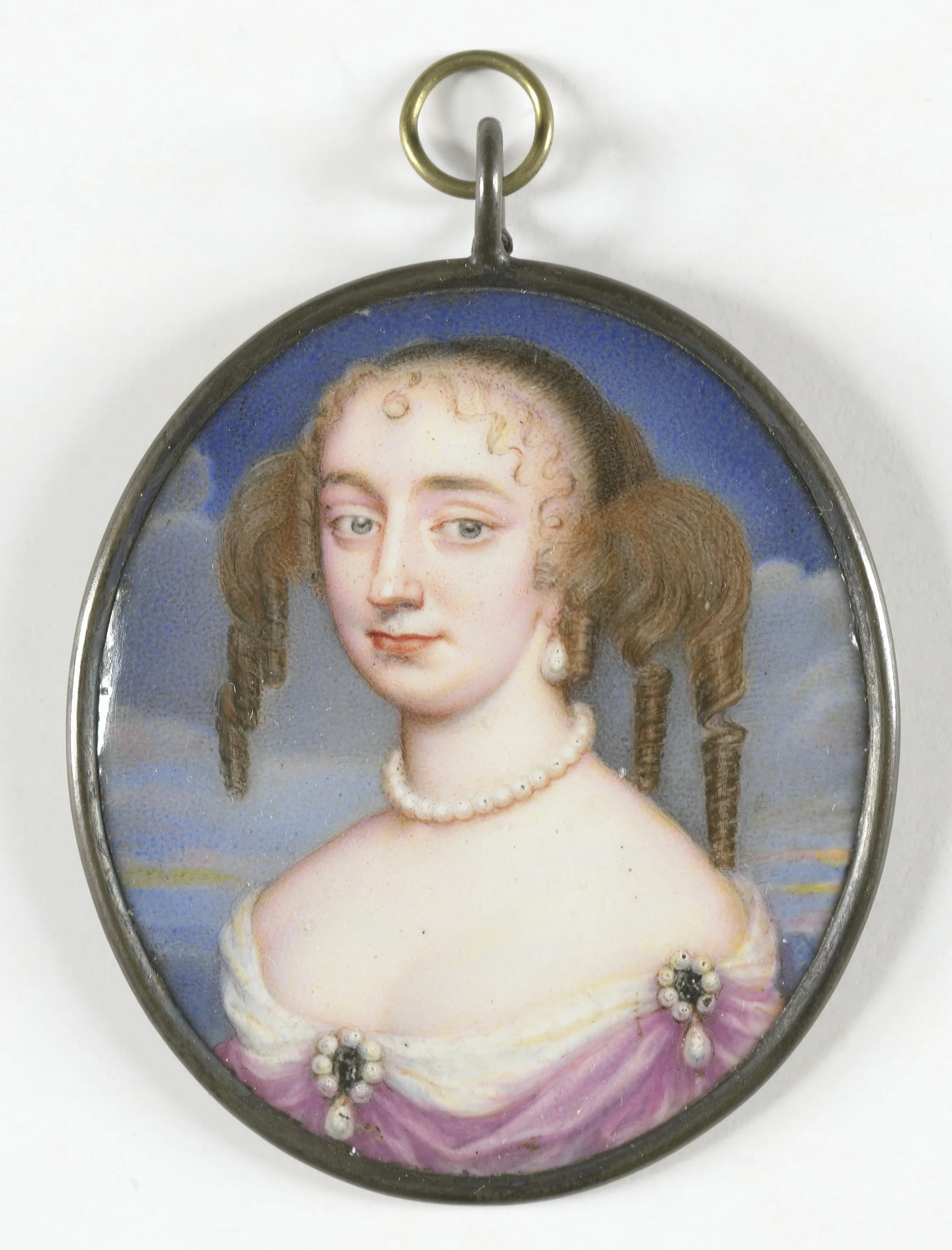 Portrait of a woman, possibly Anne Hyde, first wife of James II of England, detail