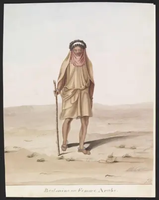 Bedouine ou Femme Arabe
