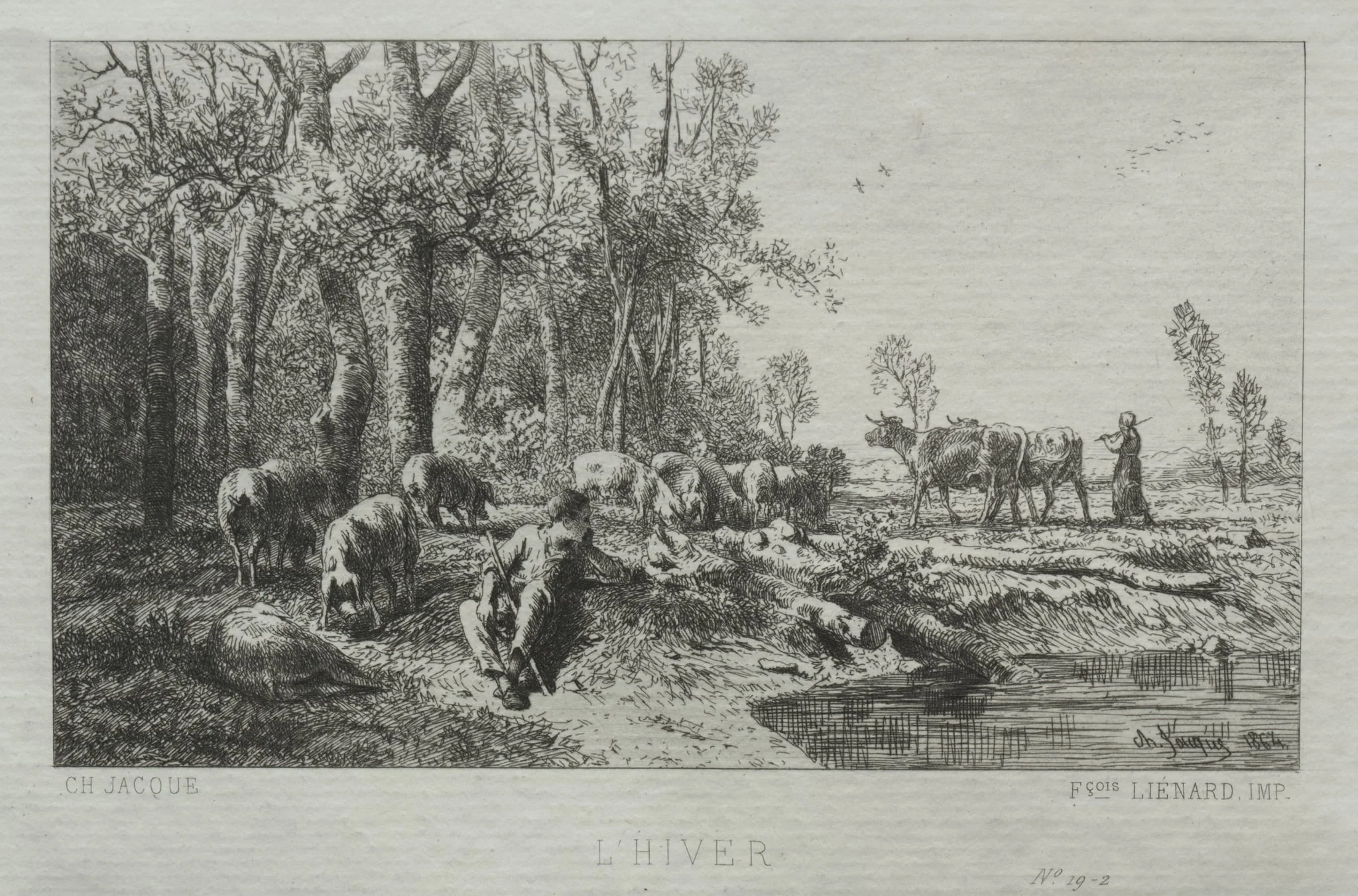 Winter, detail