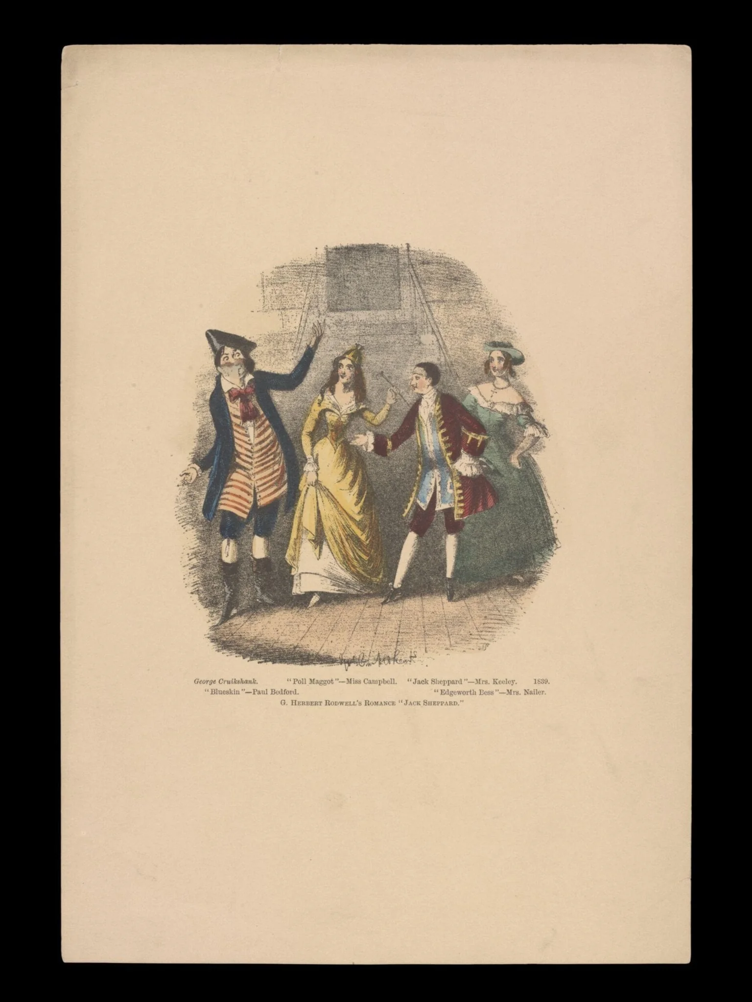 H Beard Print Collection, detail