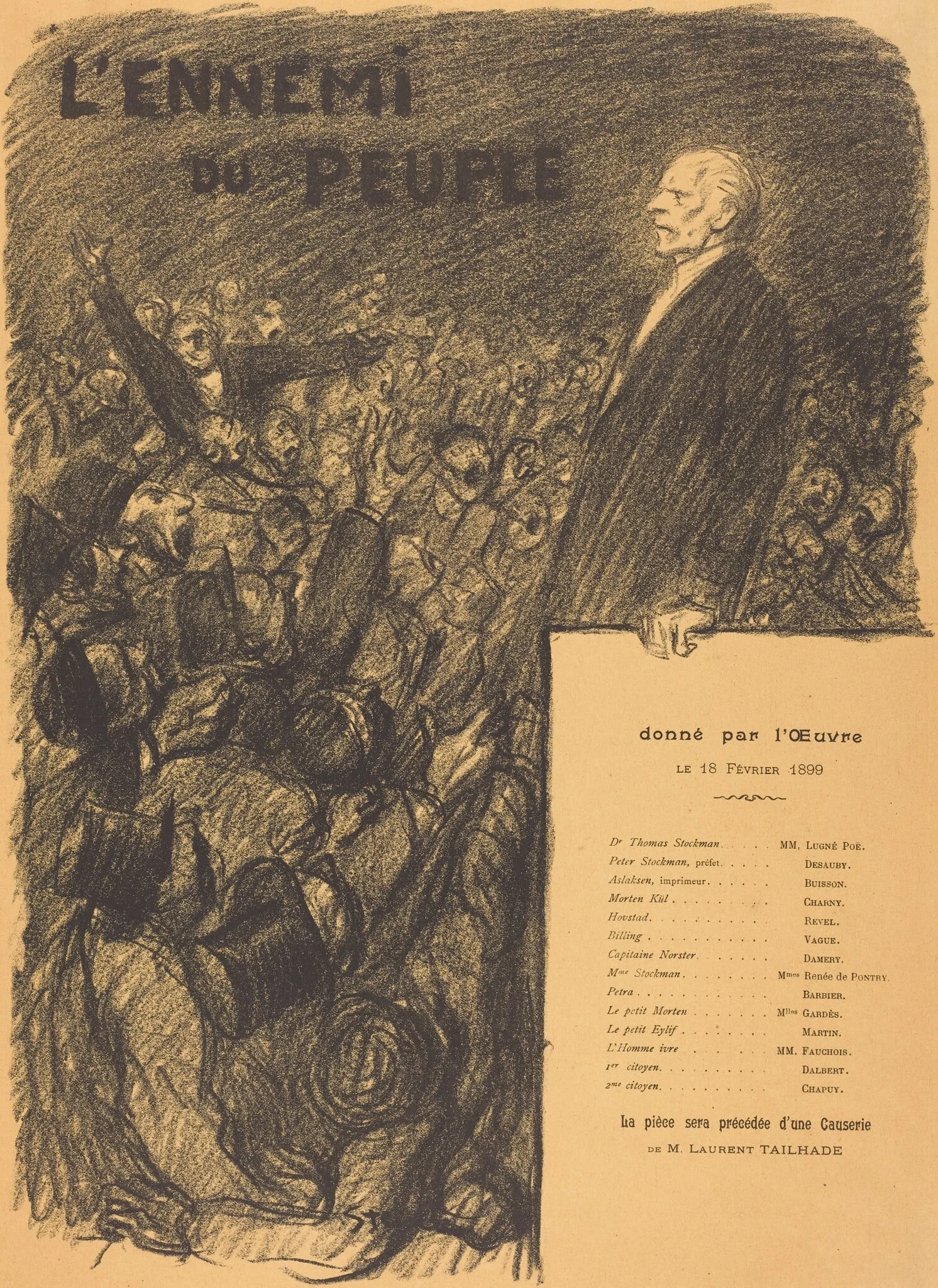 L'Ennemi du peuple, detail