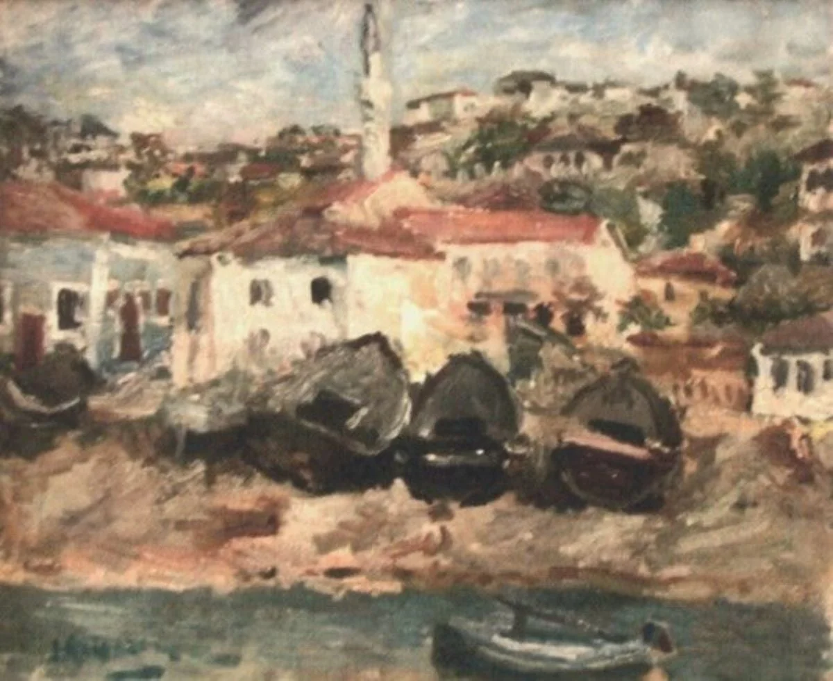 Peisaj dobrogean, detail