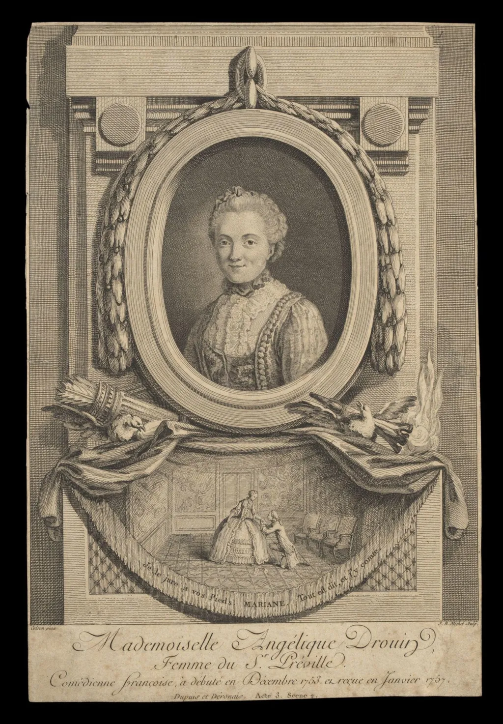 H Beard Print Collection, by Colson, 1750