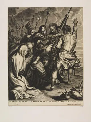 Christ bearing the Cross, by Frans van den Wyngaerde, 1650