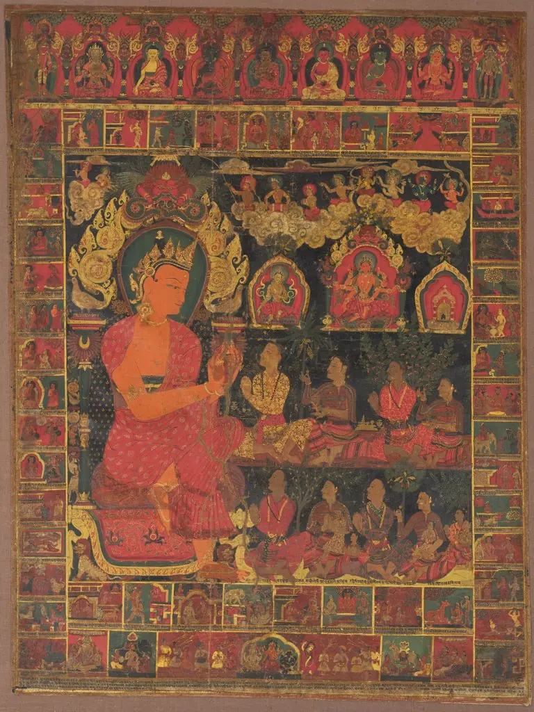 Bejeweled Buddha Preaching