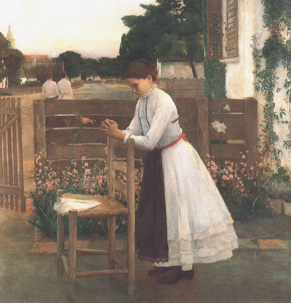 Devotion (Ave Maria), by Béla Iványi-Grünwald