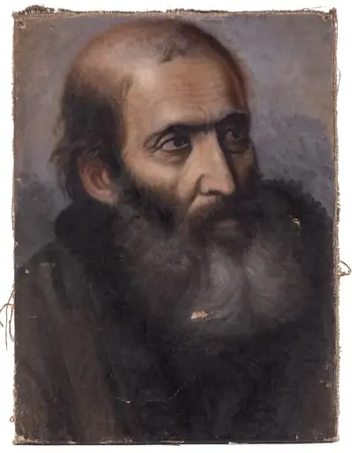 Portret de bărbat, by Belisimus Vasile