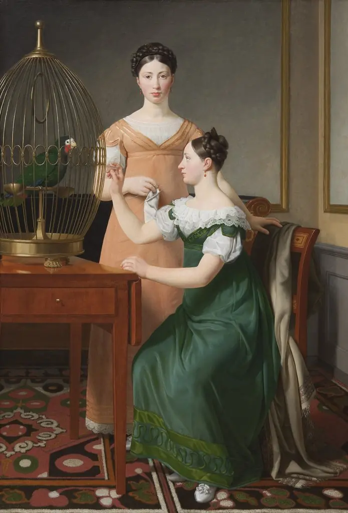 Bella and Hanna. The Eldest Daughters of M. L. Nathanson