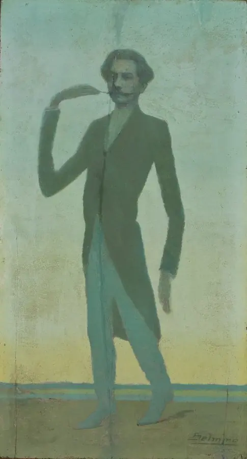 The Poet Alberto de Oliveira, by Belmiro de Almeida