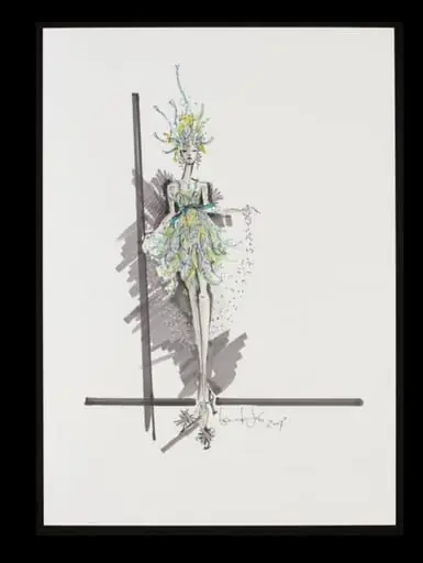 Contribution to V&A's 150th anniversary album, by Ben de Lisi