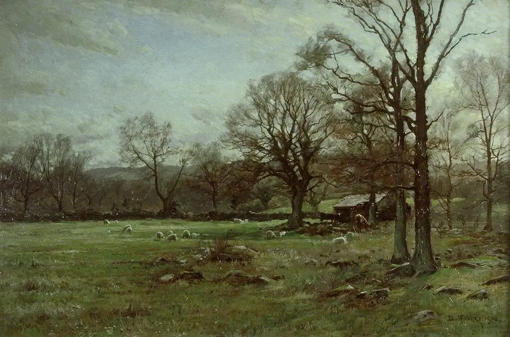 Early Spring, Dolcwm, Talycafn