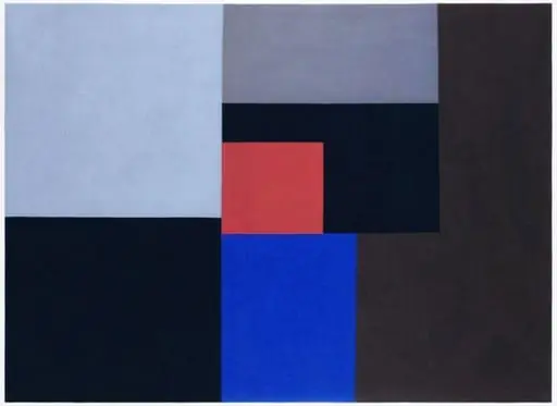 Abstract composition, by Ben Nicholson