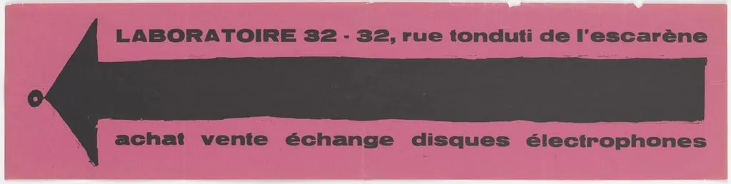 Untitled, by Ben Vautier, 1958
