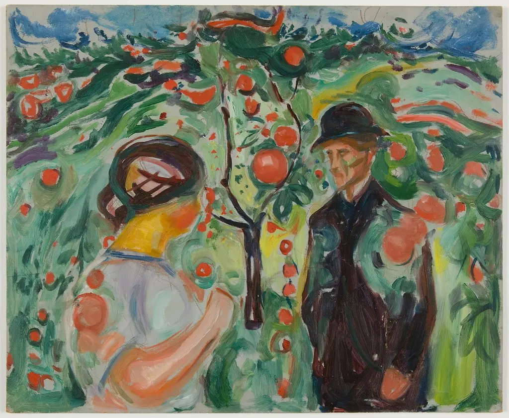 Beneath the Red Apples