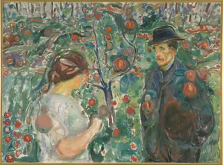 Beneath the Red Apples
