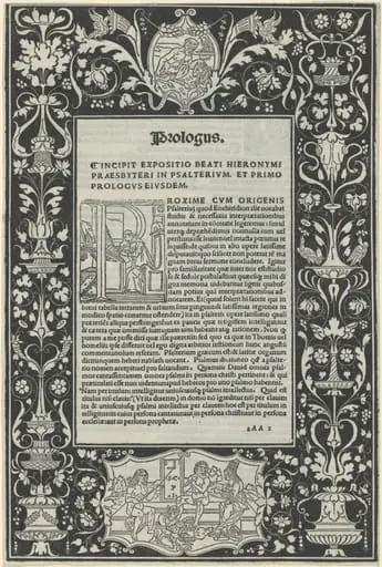 A White Line Border with Two Cartouches: "A Satyr Sacrificing a Ram," and "The Choice of Hercules", by Benedetto Bordon
