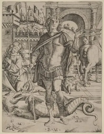 Saint George, by Benedetto Montagna