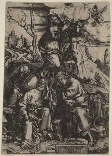 The Agony in the Garden, by Benedetto Montagna