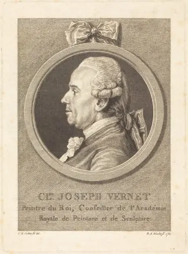 Claude Joseph Vernet, by Benedict Alphonse Nicolet