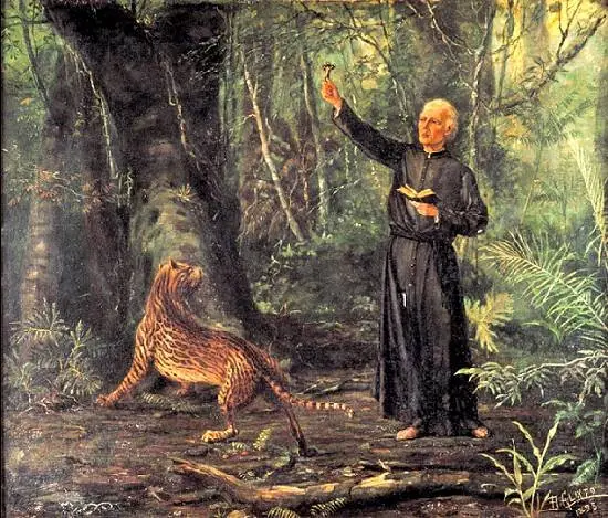 Gospel in the Jungle, by Benedito Calixto