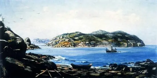 Itararé Beach (São Vicente), by Benedito Calixto