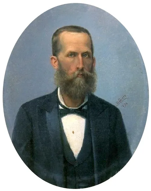 Portrait of Francisco Mariano Corrêa de Moraes, by Benedito Calixto, oil, 1898