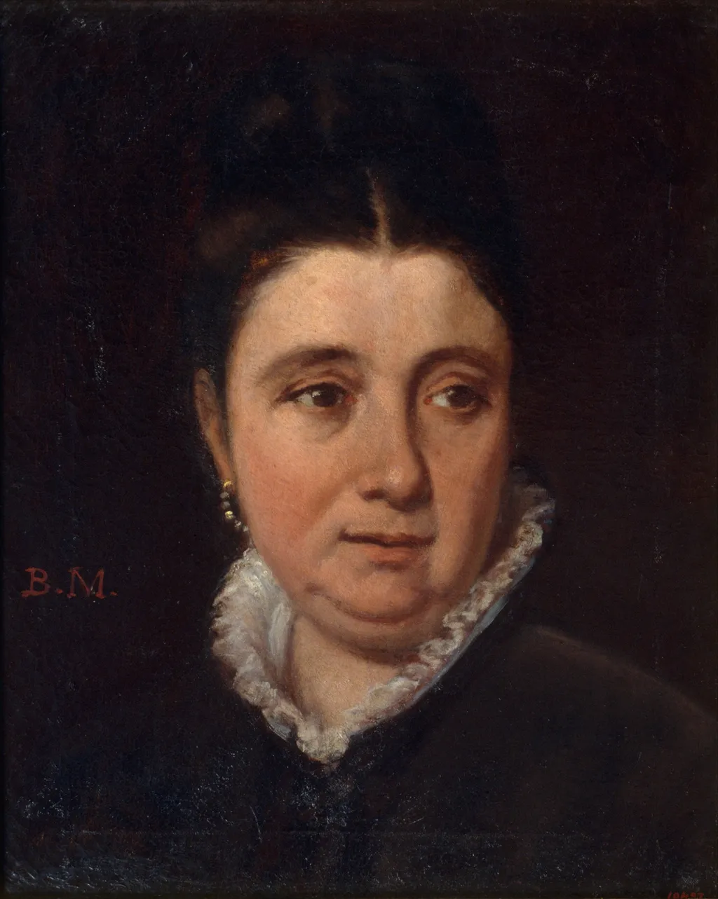 Portrait of Senyora Anita, by Benet Mercadé, oil, 1874