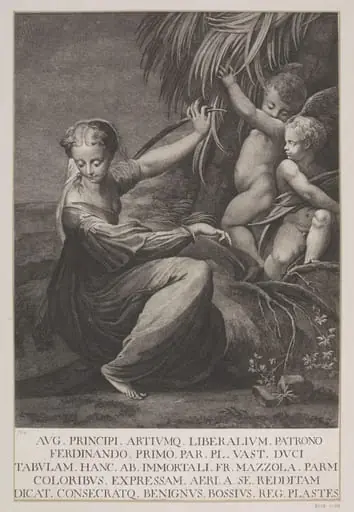 St. Catherine, by Benigno Bossi