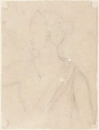 Study of the Statue of Diana in the Vatican [verso], by Benjamin Haydon