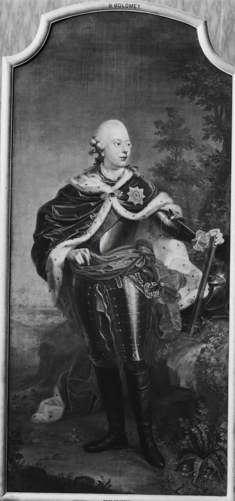 Willem V (1748-1806), Prince of Orange-Nassau, by Benjamin Samuel Bolomey, unspecified, 1770