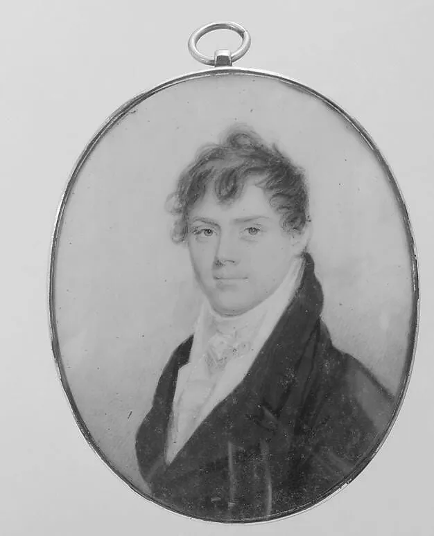 Alexander Henry Durdin, by Benjamin Trott, watercolor, 1810