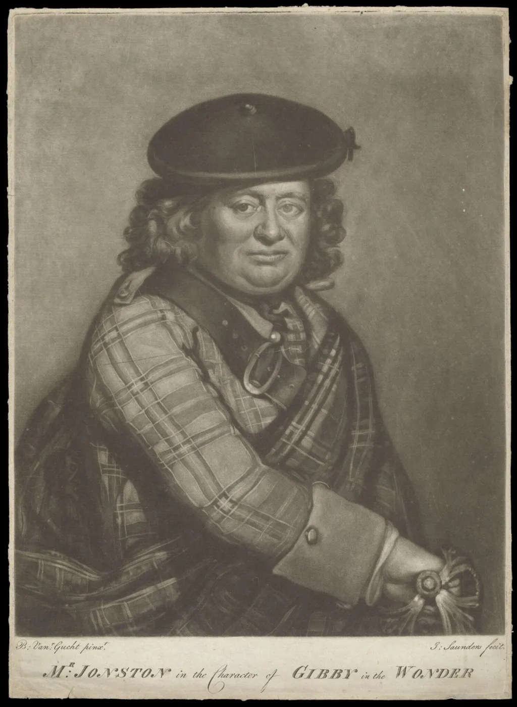 H Beard Print Collection, by Benjamin van der Gucht, 1770