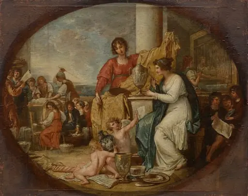British Manufactory; A Sketch, by Benjamin West