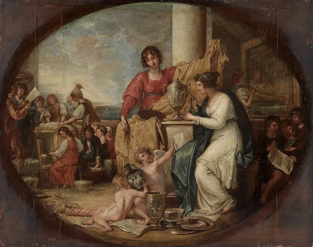 British Manufactory; A Sketch, by Benjamin West