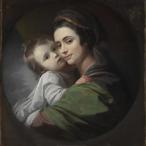 Elizabeth Shewell West and Her Son, Raphael, by Benjamin West