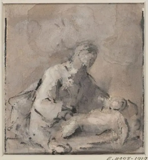 Mother and Child, by Benjamin West