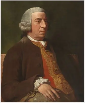 Portrait of Admiral Ommaney, by Benjamin West