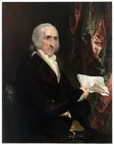 Portrait of Dr. Enoch Edwards, by Benjamin West, unspecified, 1750