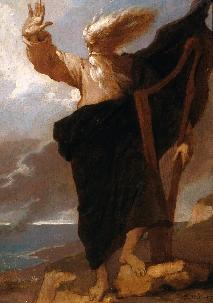 The Bard, by Benjamin West
