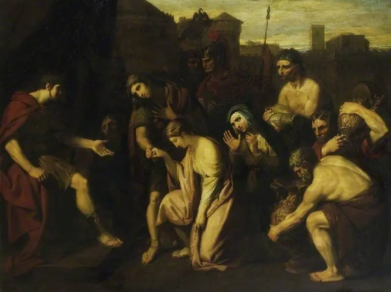 The Continence of Scipio, by Benjamin West