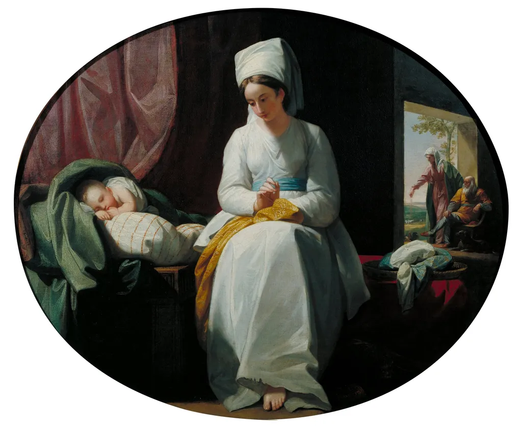 The Golden Age, by Benjamin West, oil, 1788