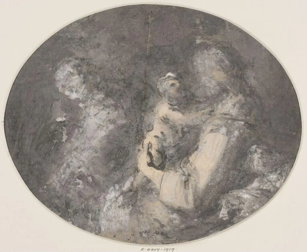 The Holy Family, by Benjamin West, 1738