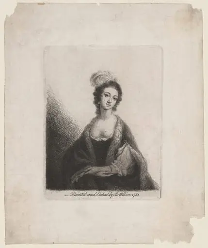 Maria, Countess of Coventry, by Benjamin Wilson