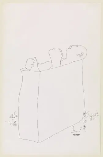 Untitled, by Benny Andrews