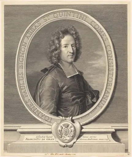 J.P. Bignon, by Benoît Audran I