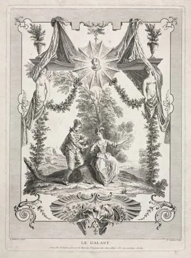 The Gallant, by Benoit II Audran