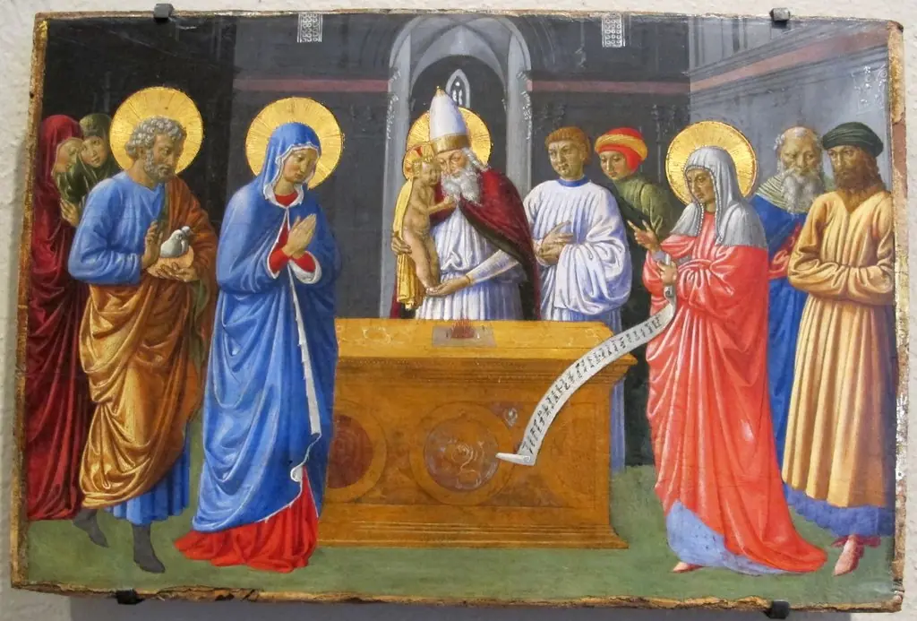 Presentation at the Temple, by Benozzo Gozzoli