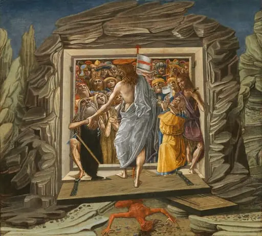 Christ in Limbo, by Benvenuto di Giovanni