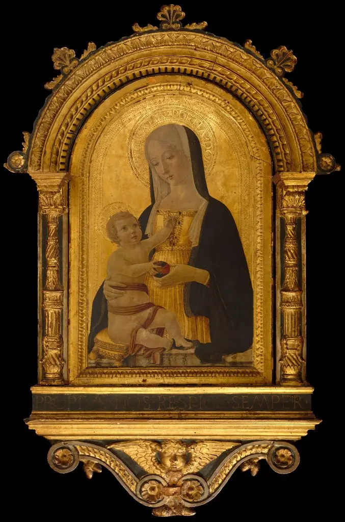 Madonna and Child, by Benvenuto di Giovanni
