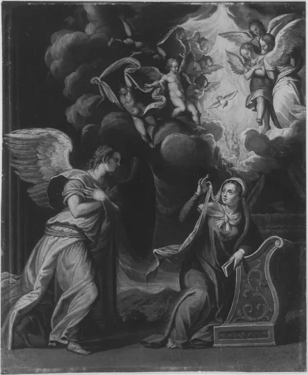 Annunciation, by Benvenuto Tisi